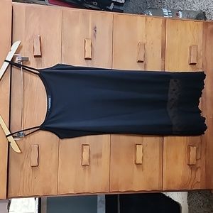 Together: Dress Slip/Extender with Lace hem, Black, Medium